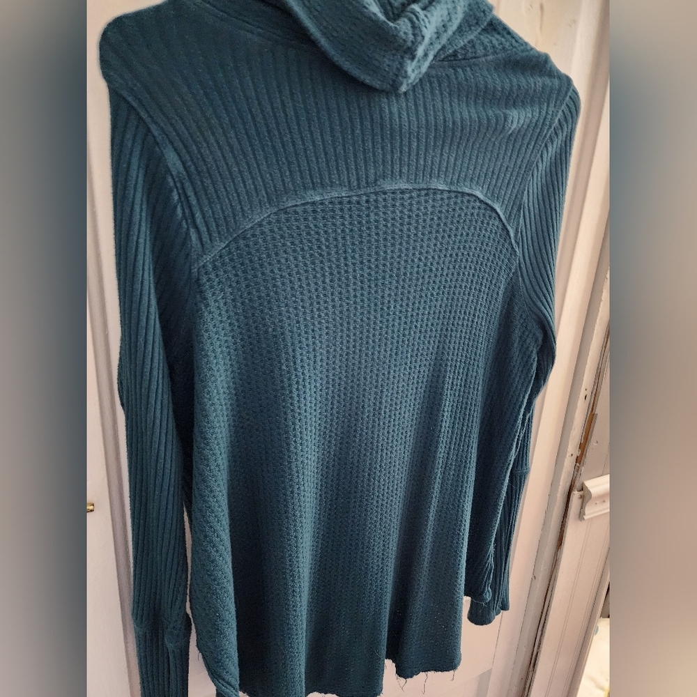 👸 Free People We the People collection thermal cowl neck tunic set of 2 size S - Picture 15 of 16